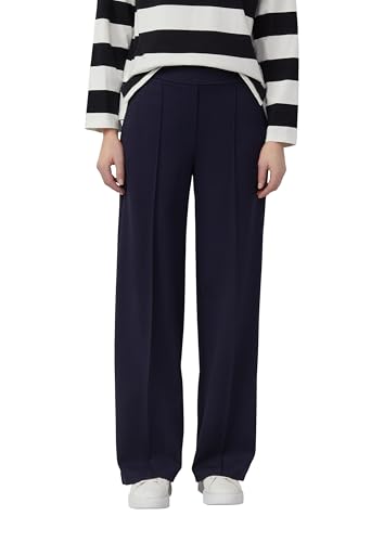 Pantalon large long femme coupe fluide contre les complexes