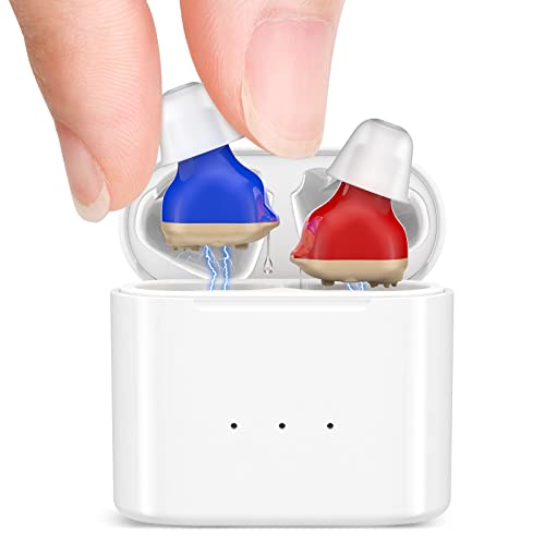 Mini Rechargeable Sound amplifier With USB charging with Noise Cancellingfor Seniors Into Ear