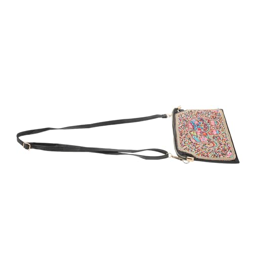 Sac unique pour soirée et mariage brodé de perles style bohème chic