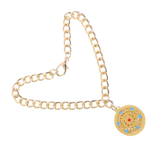 Kisangel Pet Necklace Metal Longevity Lock Stylish Jewelry for Dogs and Cats and Chic Design for Any Occasion for