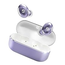 Back Bay Audio Tempo 30 Wireless Earbuds for Small Ears - Award-Winning Sound, Sweatproof Bluetooth Earbuds, Comfortable Ear Buds for Women, Purple Earphones Small Ear Canals, Long Battery Headphones