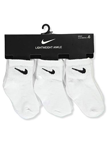 Nike Kids Logo Pack Socks (Infant/Toddler) White 12-24 Months (2-3 Infant) - Image 3