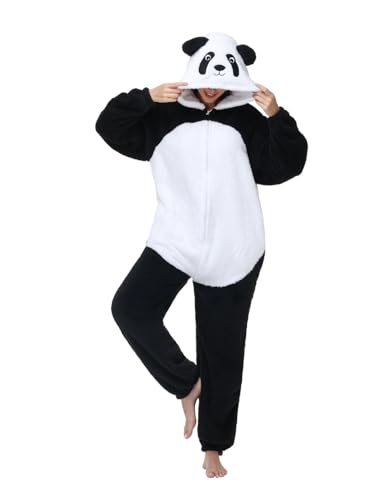 chuangminghangqi Combinaison Pyjama Kigurumi Onesies Unisexe Costume Soirée de Déguisement Vêtement de Nuit Anime Cosplay Halloween Noël Fête pour...