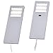 Produktbild Paul Neuhaus 1121-95-2 HELENA LED-Unterbauleuchte 2er Set 4W Warmweiß Aluminium