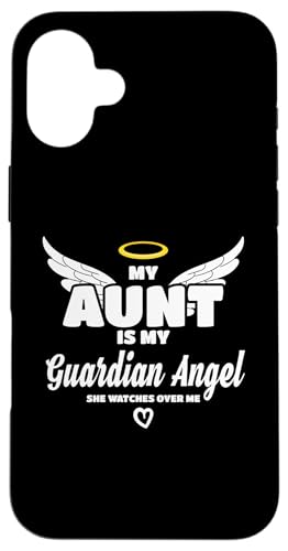 My Aunt Is My Guardian Angel She Watches Over Me In Memory �X�}�z�P�[�X iPhone 16 Plus �p