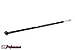 UMI Performance 05-14 Ford Mustang On-Car Adjustable Panhard Bar Black