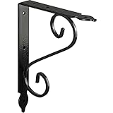 konsole flur vintage 𝗩𝗘𝗥𝗪𝗘𝗡𝗗𝗨𝗡𝗚: - hochwertige & schöne geschmiedete Konsole für den Wohnbereich, einfache & schnelle Wand-Montage zum Schrauben - für Terrassen, Balkon uvm.