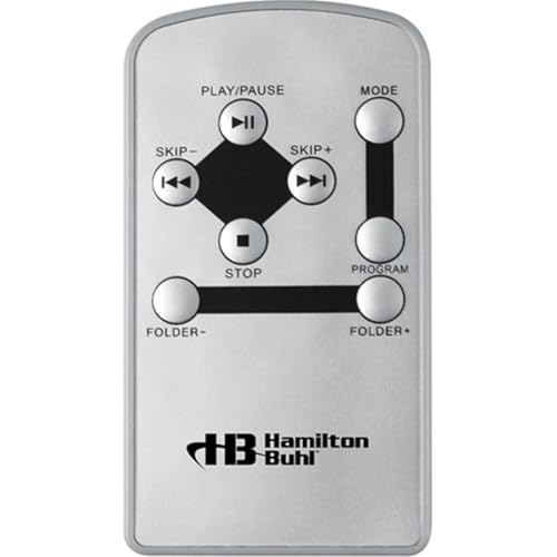 HamiltonBuhl 5050ULTRA Educational Boombox Home CD Player Recorder Blue, 12inx9inx6in