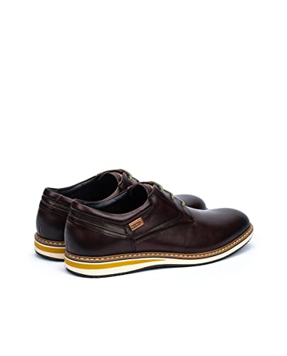 Image of PIKOLINOS Avila M1T-4050 Men's Lace-Up Shoes - Stylish Premium Calfskin Leather - Removable Cushioned Insole - Wide Fit - Lightweight Sole for Everyday Walking Comfort