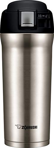 Zojirushi SM-YAE48XA Travel Mug, 16 oz, Stainless Steel (Renewed)