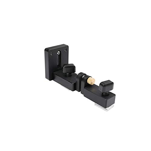 LT-TOOL, Tratamiento de la madera 1pc Perfil Cerca Y Ranura T pista deslizante soportes Mitre Medidor Valla de conectores for Tabla Bancos carpintería Router / sierra ( tamaño : Connector One )