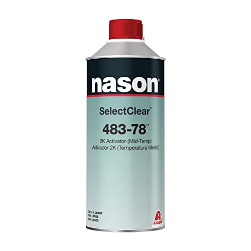 NASON AXALTA 496-00 Clear Coat kit with 483-78 Mid temp activator 4:1
