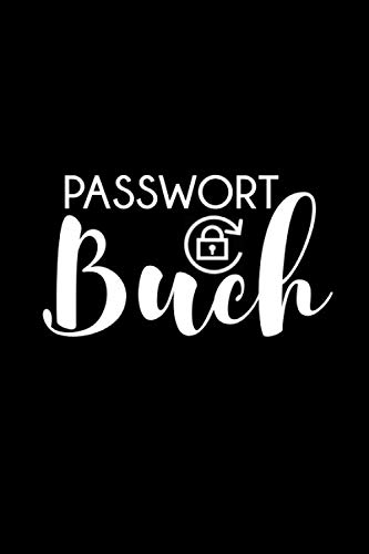 Passwort Buch: Login-Daten und Passwörter sicher verwalten