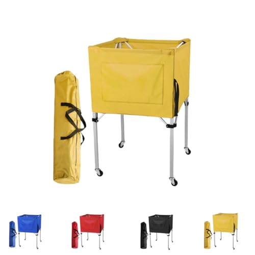 Zekono�L���X�^�[�t�� �{�[�����[�J�[�g �܂��ݎ��{�[������ �J�S ��e�� �e�j�X�{�[���J�[�g �T�b�J�[�{�[������ �o�X�P�{�[������ �o���[�{�[�����[�ɑΉ� ���[�ܕt�� �y�� (���F�̐܂肽���ݎ��{�[���J�[�g�A�o�b�O�t���A�A���~�������A100×65c