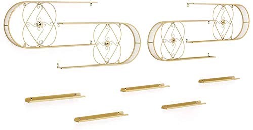 Floating Shelves Wall Shelves for Nail Polish Storage Boxes U-Shaped Metal Nail Polish Storage Rack Nail Polish Makeup