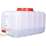 CokBlu 50L/100L/200L 大型ステンレス貯水タンク｜屋外雨水収集桶 キャンプ・ハイキング用飲料水桶｜家庭緊急用水貯蔵 洗車機対応 ティーカップ容器兼用 保温保冷断熱式 戶外・家庭両用貯水器​