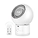 Heizungen Innen-Fernbedienung Badezimmer schnelle Heizung elektrische Heizung Ventilator Wäschetrockner Konvektion elektrische Warmluftgebläse Umluftgebläse Energiespar (Color : White)