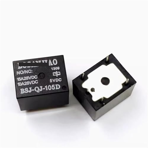 Relais BSJ-QJ-105D 5V DC 10A 5 broches pour circuit imprimé lot de 20 pièces