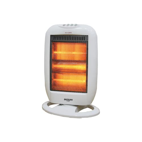 Bastilipo - RHC-1200 Radiador infrarrojos, 400/800/1200W, Oscilante