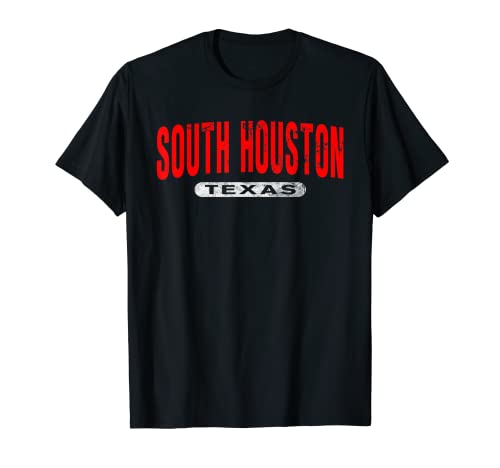 South Houston TX Texas Lustige USA City Roots Vintage Geschenk T-Shirt