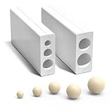 Polymer Clay Bead Roller- Round Polymer Clay Bead Roller, Bead Roller Clay,Polymer Clay Bead Maker for 6mm 8mm 10mm 12mm 14mm Diameter Bead Roller Clay Tool- 2Pcsk