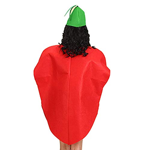 La Moriposa Unisex Halloween Pumpkin Strawberry Moon Costume Dress Set Fruits Costume Suit With Hat #TOP3
