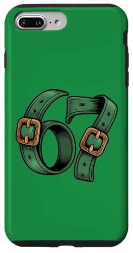 �N���V�b�N �L�b�Y ���p�g���b�N�̓� 67 ���v���R�[�� �ʔ��� 67 �~�[�� �X�}�z�P�[�X iPhone 7 Plus/8 Plus �p