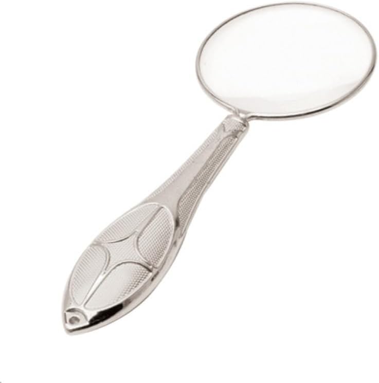 Handheld Reading Magnifier 5X Magnifying Glass for Inspection Jewelry