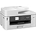Brother MFC-J5340DWE EcoPro 4-in-1 Farbtintenstrahl-Multifunkt... (250 Blatt Papierkassette, Drucker, Scanner, Kopierer, Fax), hellgrau
