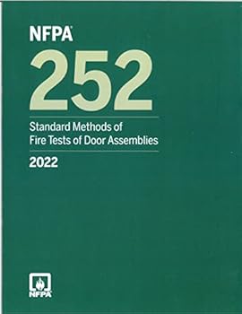 Paperback NFPA 252, Standard Methods of Fire Tests of Door Assemblies 2022 ed. Book