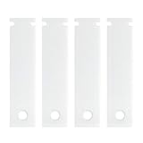 WE1M1067 Drum Slide Kit for G.E and Hot.point Dryer Replacement(4 Pack)