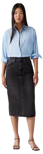 Levi's Hr Back Slit Skirt Wandering Spirit Clea