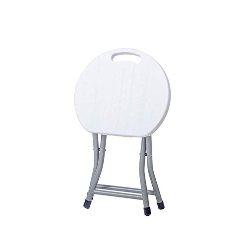 Portable Outdoor Leisure Chair, Household Small Stool, Folding Light Folding Plastic Round Stool, Can Accommodate 300 Pounds, Suitable For Dormitory, Recreation Room Or Game Room (Size : L) Practical
