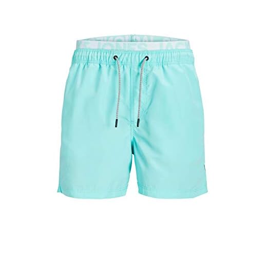 Beco Jungen Knaben-Badehose-Aqua, Marine/Türkis, 152 2 JACK & JONES Herren JJIARUBA JJSWIMSHORTS AKM DB WB SOLID Badehose, Aruba Blue, S
