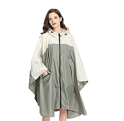 Raincoat Poncho Unisex Rain Poncho Hooded Waterproof Raincoat Jacket for Adults Women Men Rain Poncho Rain Coat