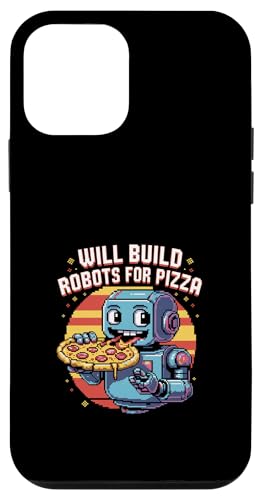 Will Build Robots For Pizza �G���W�j�A�����O���{�b�g |- �X�}�z�P�[�X iPhone 12 mini �p