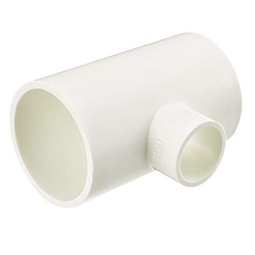 40 mm x 40 mm x 20 mm T reductor de deslizamiento, manguera de PVC, conector en forma de T, conector 2 unidades