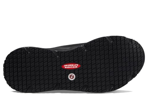 SKECHERS Men's Max Cushioning Elite SR-Remma Sneaker, Black, 11 Wide3