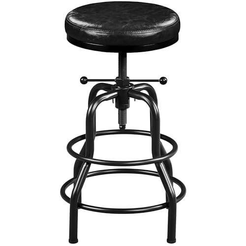 Adatto per banconi da 81-100 cm: questo sgabello da bar con altezza regolabile da 54,5 cm a 71,5 cm è la scelta ideale per un piano di lavoro da 81 – 100 cm, soluzione perfetta per tutto il giorno, dalla colazione ai drinks di mezzanotte. Se il budget lo consente, 4 /6 sgabelli con un banco da pranzo/tavolo da banchetto saranno perfetti per una festa in famiglia e in qualsiasi momento.