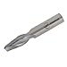 LMT Onsrud 52-285 Solid Carbide Upcut Spiral Wood Rout, Inch, Uncoated (Bright) Finish, 30 Degree Helix, 2 Flutes, 2.5000" Overall Length, 0.2500" Cutting Diameter, 0.2500" Shank Diameter
