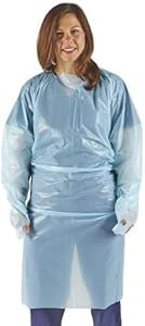 Genrise GENERISE-317 Medizinischer Einweg-Isolationskittel 10er-Pack