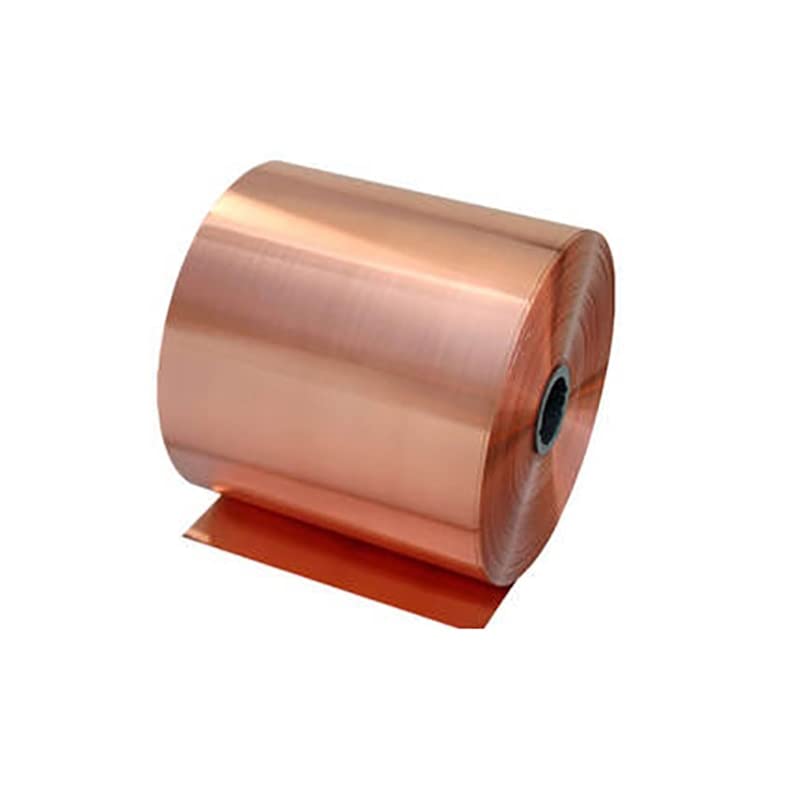 99.9% Cobre Puro CU Placa de lámina de Metal Grueso 0,1 0,2 0,3 0,5 0,8 1mm Tiras de Cobre ultrafinas Ancho 10-50mm (Size : 0.5mm x 30mm)
