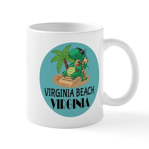 CafePress Virginia Beach Vacation Mug 11 oz Ceramic