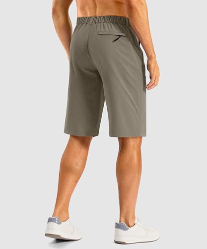 Image of G Gradual Men's Shorts 11 inch Long Golf Lightweight Knee Length Shorts
