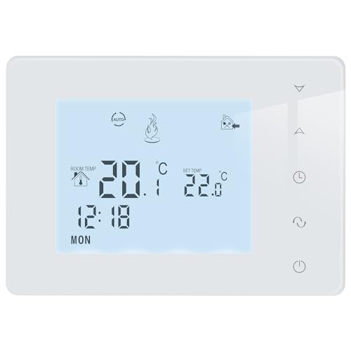 Beok Thermostat Chaudière Gaz 2 Fils Programmable