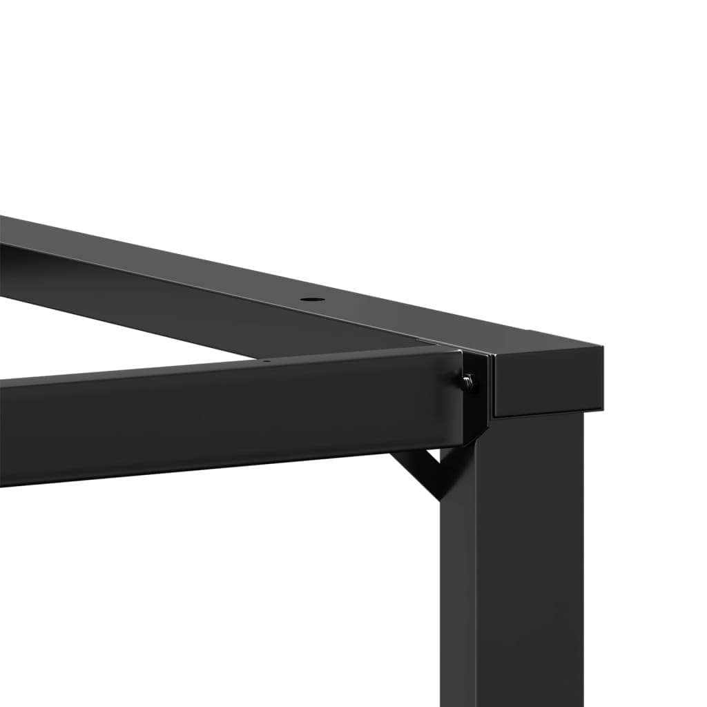 vidaXL Patas de Mesa de Comedor Estructura O Acero 70x70x73 cm, Pata de Mesa Auxiliar, Pata de mesita Auxiliar, Pata de Mesa de Metal