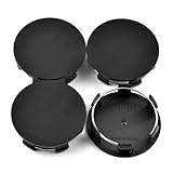 65mm(2.56in) x59mm(2.32in) Wheel Center Caps for 2010-2014 Ford F-150 2001-2014 Mustang 2002-2004 Focus 2M5Z-1130-AA 1W73-1A096-A 2M5V-1A096-AB 3R33-1A096-AA 3W3D-1A096-AA, Set of 4 Black
