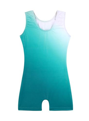 Image of HOZIY Leotards for Girls Gymnastics Kids Children Biketard Snowflake Ribbon Blue Purple Hot Pink Sparkle