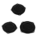 Produktbild FLAMEER 3pcs 4 Zoll Bass Lautsprecher Passiv Gummi Vibrationsplatte Bass Membran Passiv Board DIY, 11.4x11.4x1.3cm