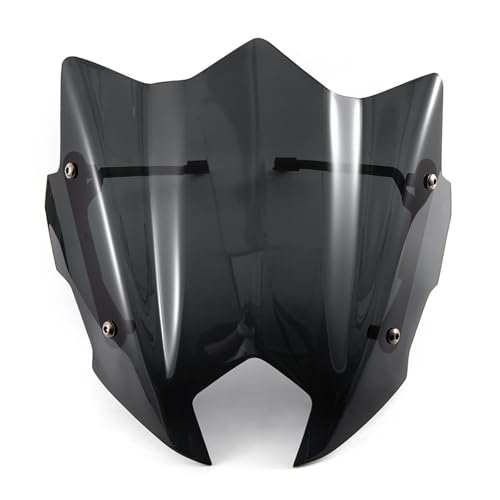 Pare-brise moto FZ8 pour Yamaha FZ-8 Touring Sports de 2010 à 2017 déflecteur visière noir